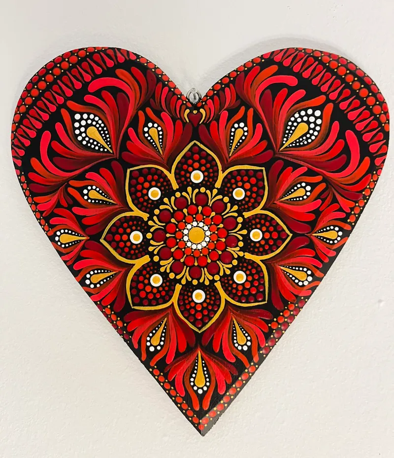 Radiant Heart Mandala