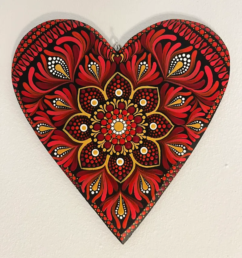 Mandala Corazón Radiante - 2