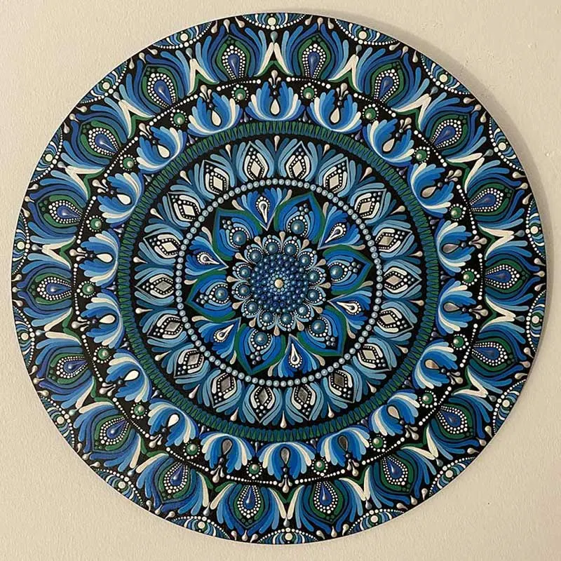 18” Calm Chaos Mandala