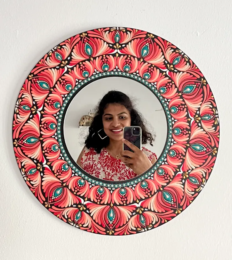 Miroir Mandala 16” - 2