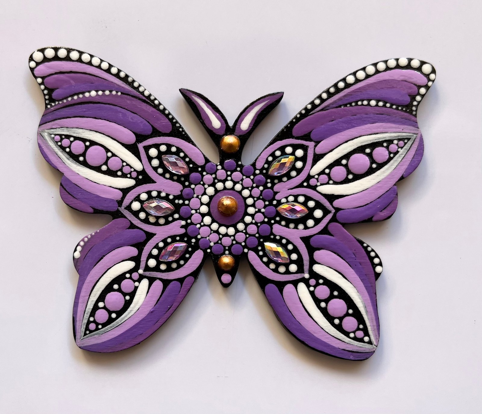 Violet Butterfly Magnet - image 2