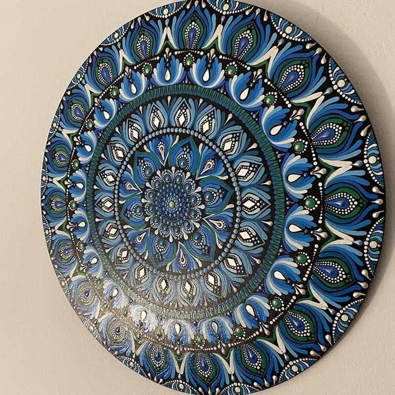 18” Calm Chaos Mandala - image 3