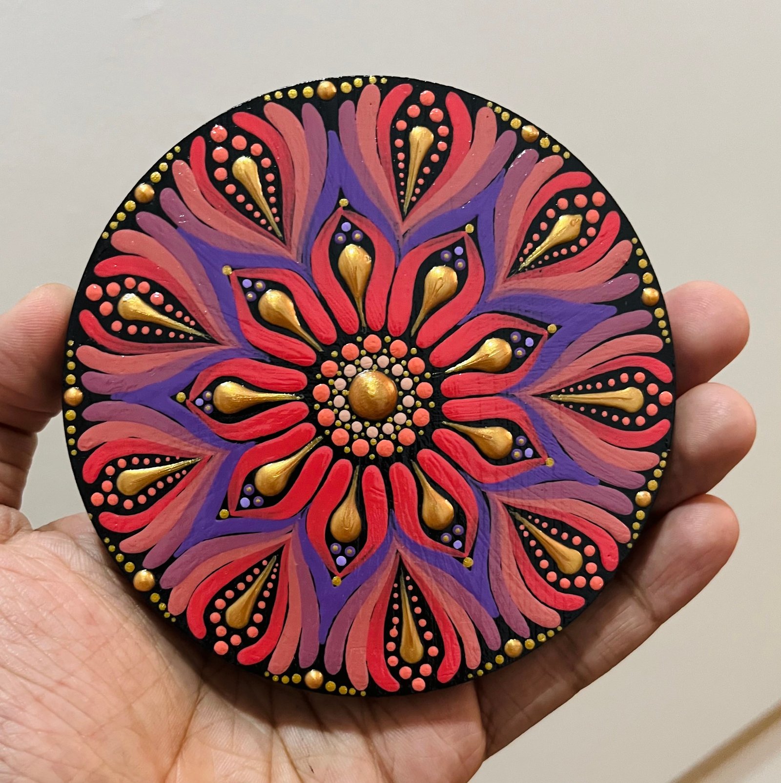 Floral Mandala Magnet - image 2